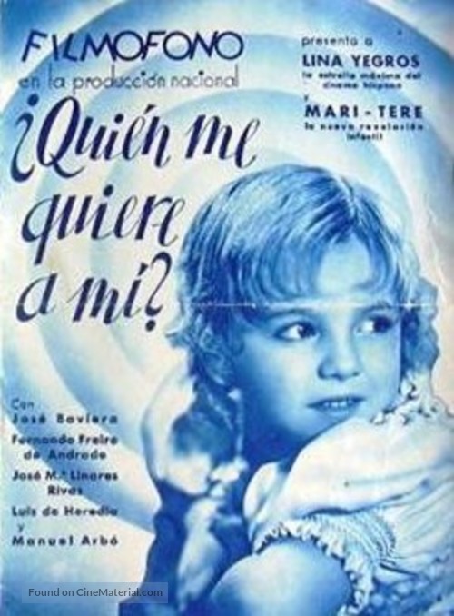 &iquest;Qui&eacute;n me quiere a m&iacute;? - Spanish Movie Poster