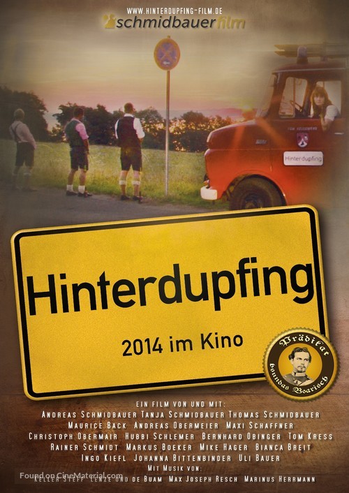 Hinterdupfing - German Movie Poster