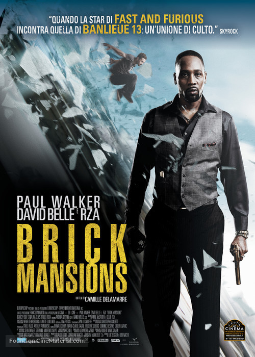 Brick Mansions - Italian Movie Poster