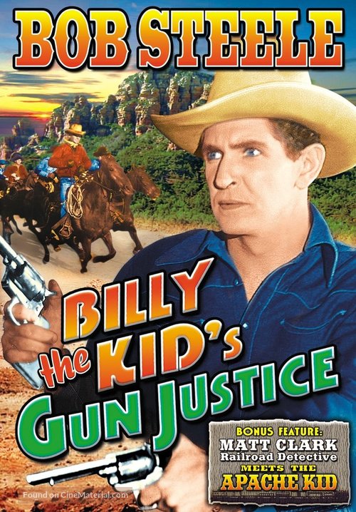 Billy the Kid&#039;s Gun Justice - DVD movie cover