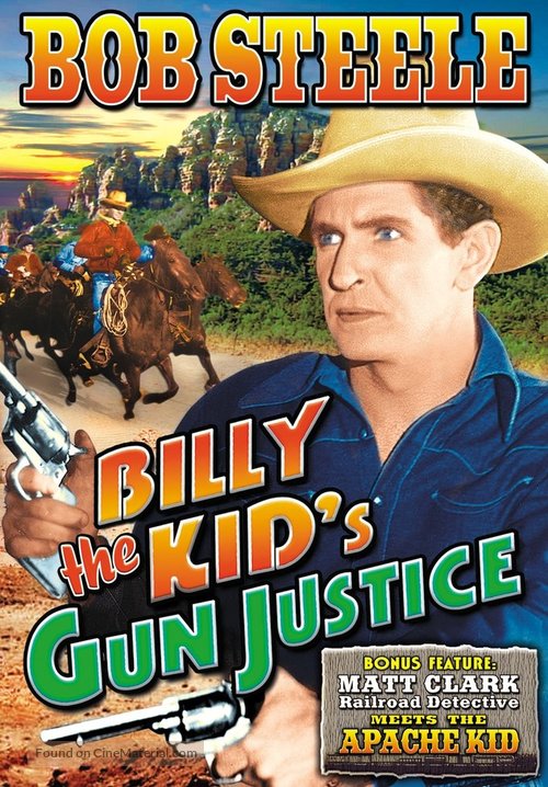 Billy the Kid&#039;s Gun Justice - DVD movie cover