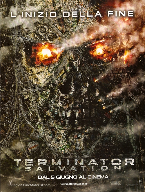 Terminator Salvation - Italian Movie Poster