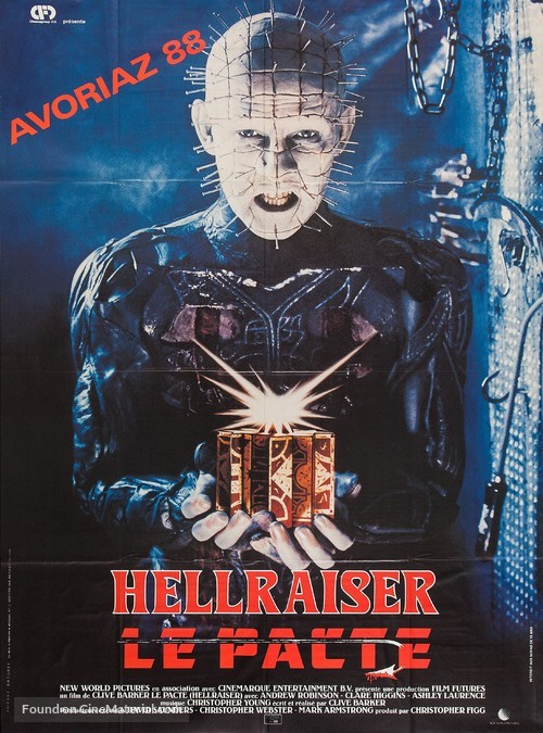 Hellraiser - French Movie Poster