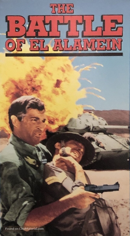 Battaglia di El Alamein, La - VHS movie cover