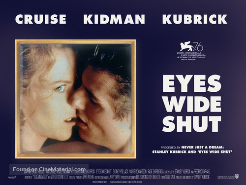 Eyes Wide Shut - British Movie Poster