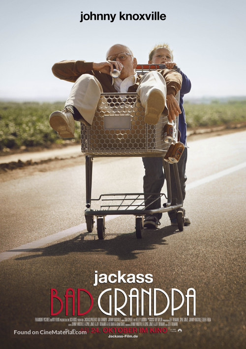 Jackass Presents: Bad Grandpa - German Movie Poster