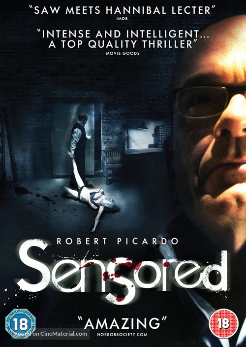 Sensored - British DVD movie cover