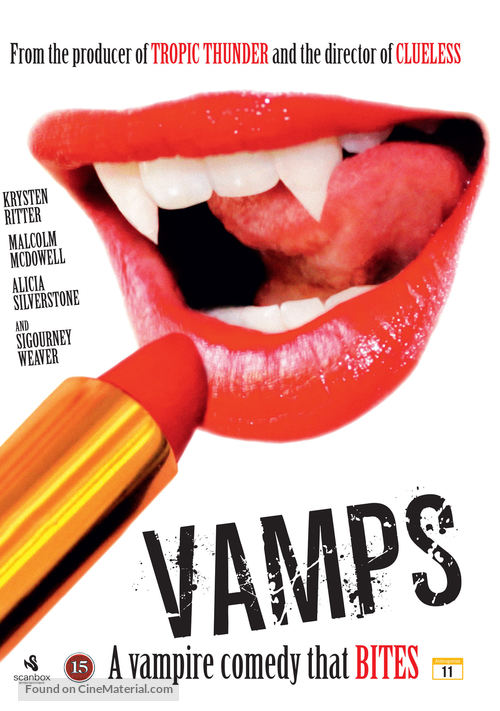 Vamps - Danish DVD movie cover