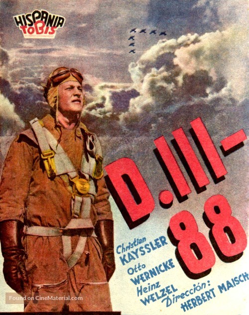 D III 38 - Spanish Movie Poster