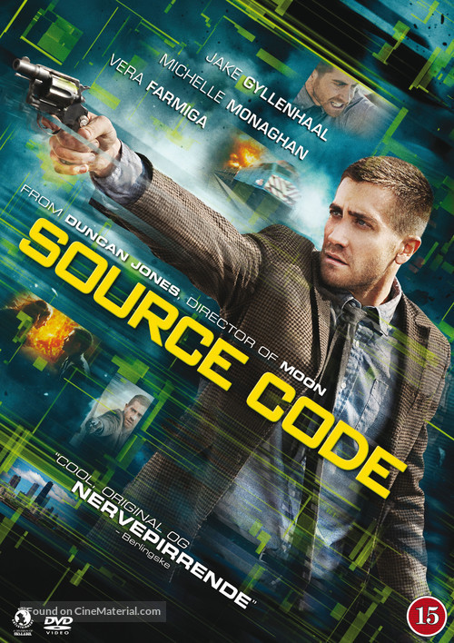 Source Code - Danish DVD movie cover