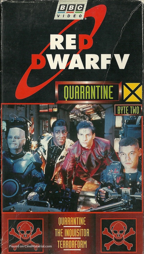 &quot;Red Dwarf&quot; - British VHS movie cover