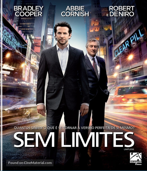 Limitless - Brazilian Blu-Ray movie cover