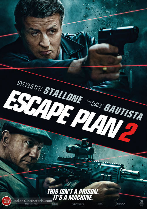 Escape Plan 2: Hades - Danish Movie Cover