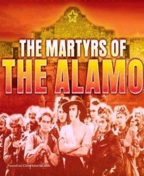 Martyrs of the Alamo - Blu-Ray movie cover