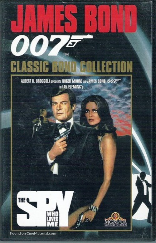 The Spy Who Loved Me - Belgian VHS movie cover