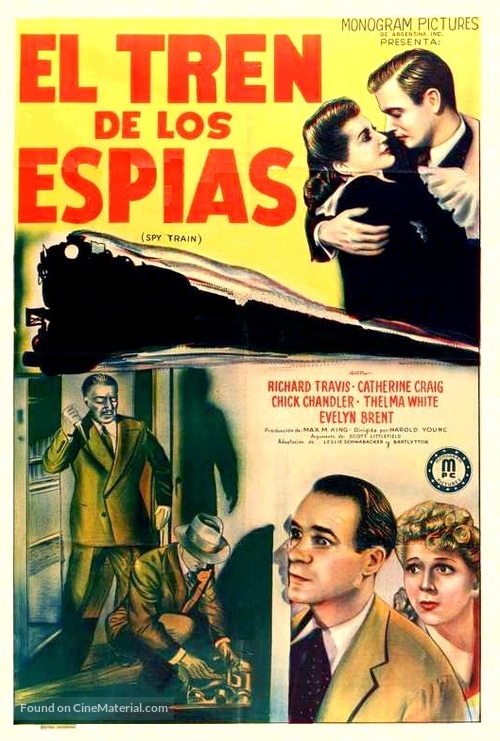 Spy Train - Argentinian Movie Poster