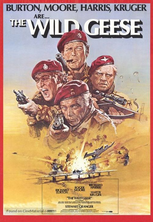 The Wild Geese - Movie Poster