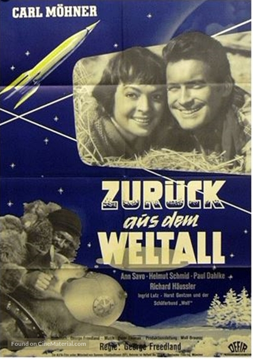 Zur&uuml;ck aus dem Weltall - German Movie Poster
