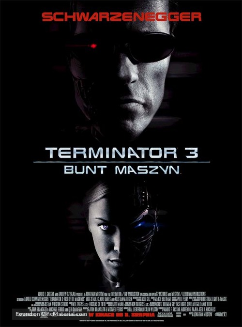 Terminator 3: Rise of the Machines - Polish Movie Poster