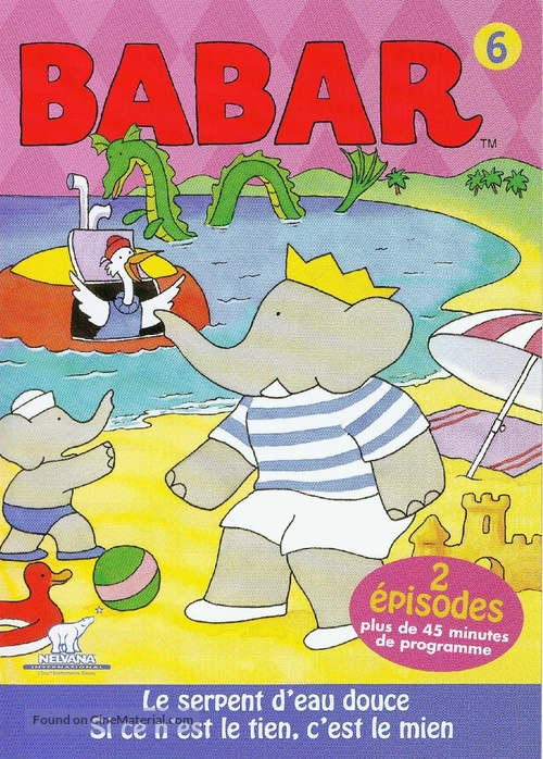 &quot;Babar&quot; - French DVD movie cover