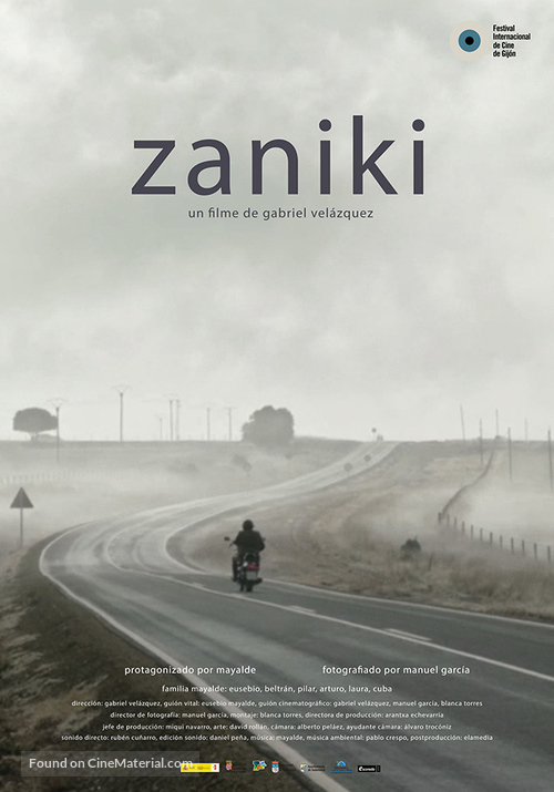 Zaniki - Spanish Movie Poster