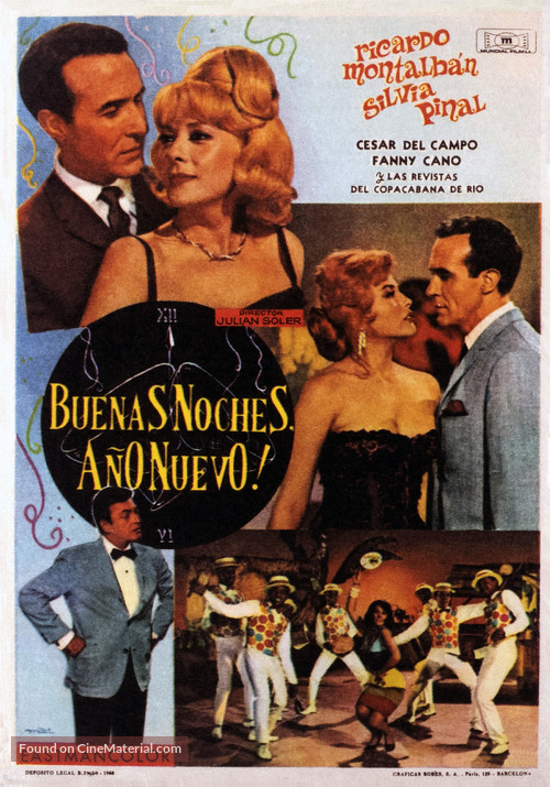 &iexcl;Buenas noches, a&ntilde;o nuevo! - Spanish Movie Poster