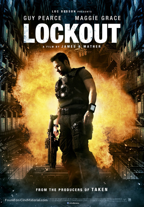 Lockout - Dutch Movie Poster