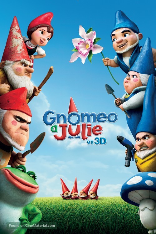 Gnomeo &amp; Juliet - Czech Movie Poster