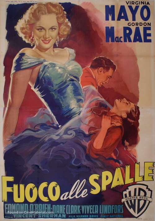 Backfire - Italian Movie Poster