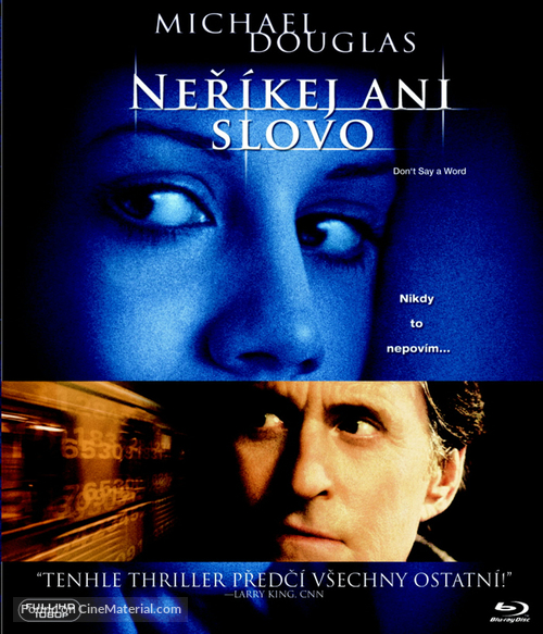 Don&#039;t Say A Word - Czech Blu-Ray movie cover