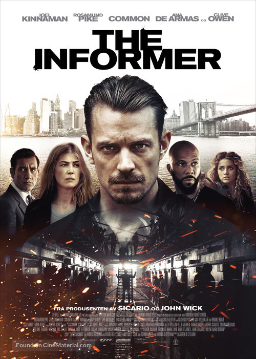 The Informer - Norwegian Movie Poster