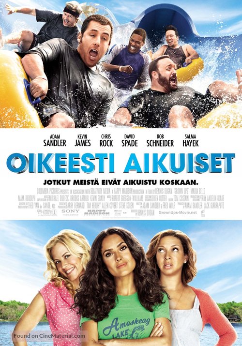 Grown Ups - Finnish Movie Poster