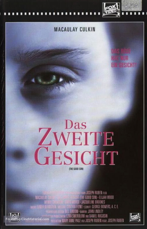 The Good Son - German VHS movie cover