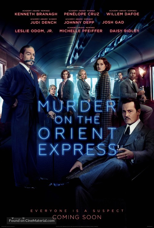 Murder on the Orient Express - British Movie Poster