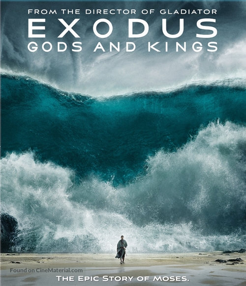 Exodus: Gods and Kings - Blu-Ray movie cover