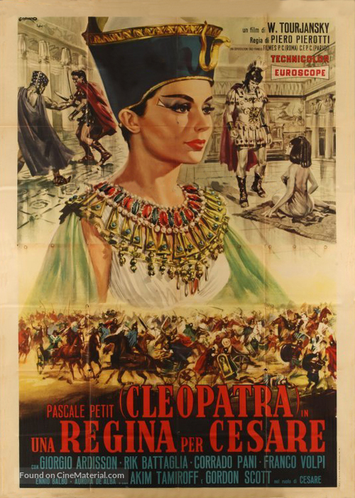 Una regina per Cesare - Italian Movie Poster