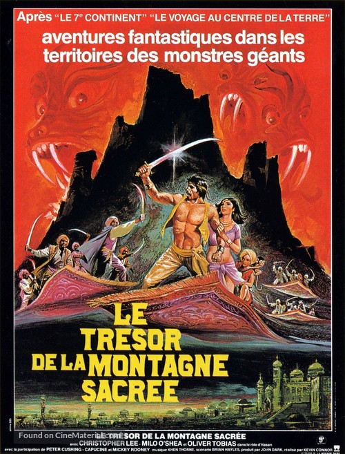 Arabian Adventure - French Movie Poster