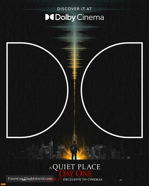 A Quiet Place: Day One - Australian Movie Poster