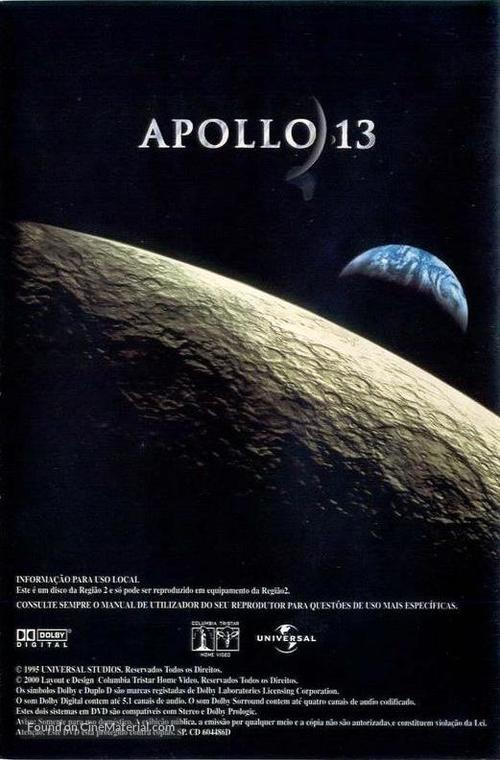 Apollo 13 - Portuguese Movie Poster