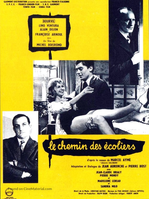 Le chemin des &eacute;coliers - French Movie Poster