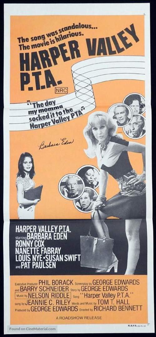 Harper Valley P.T.A. - Australian Movie Poster