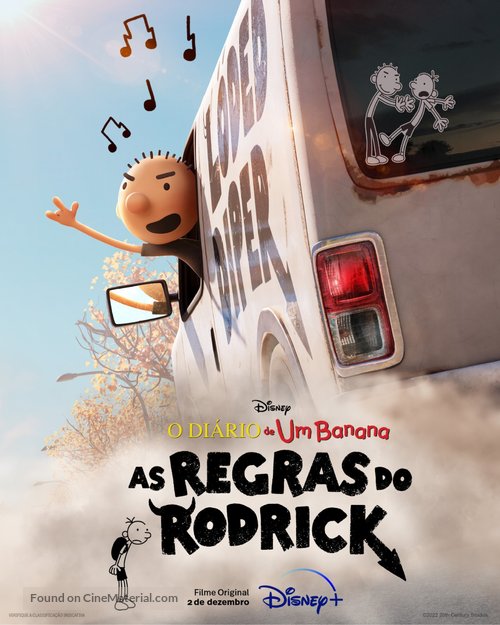 Diary of a Wimpy Kid: Rodrick Rules - Brazilian Movie Poster