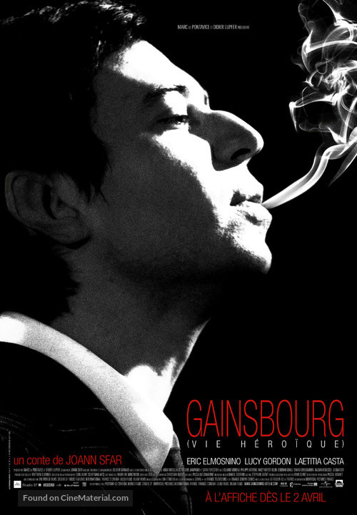 Gainsbourg (Vie h&eacute;ro&iuml;que) - Canadian Movie Poster