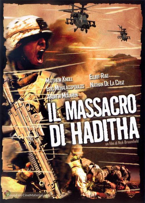 Battle for Haditha - Italian Movie Poster