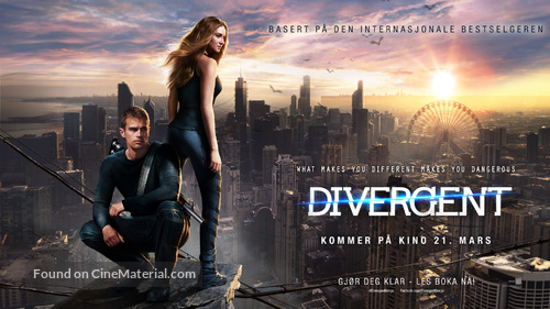 Divergent - Norwegian Movie Poster