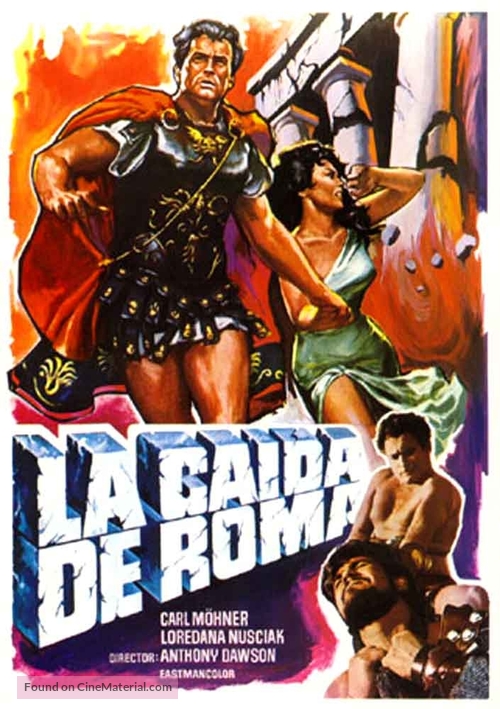 Crollo di Roma, Il - Spanish Movie Poster