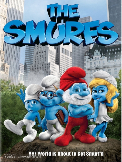 The Smurfs - DVD movie cover