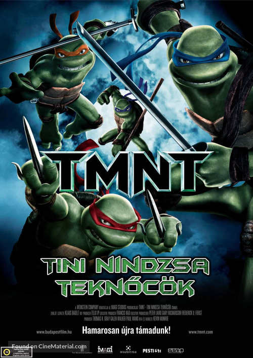 TMNT - Hungarian Movie Poster