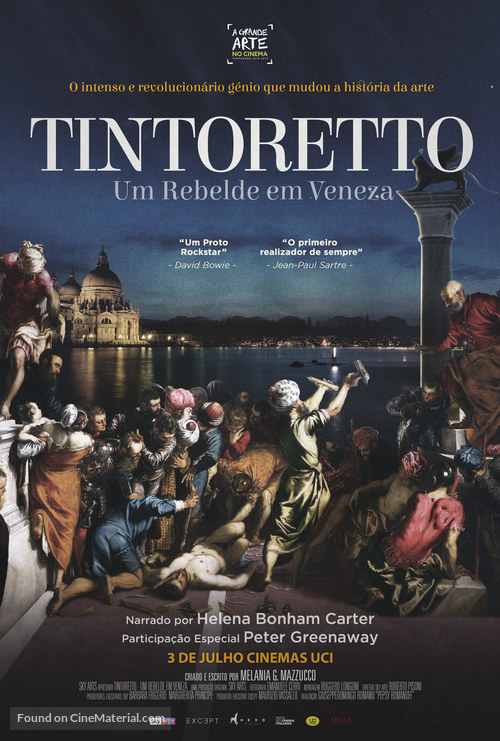 Tintoretto. A Rebel in Venice - Portuguese Movie Poster