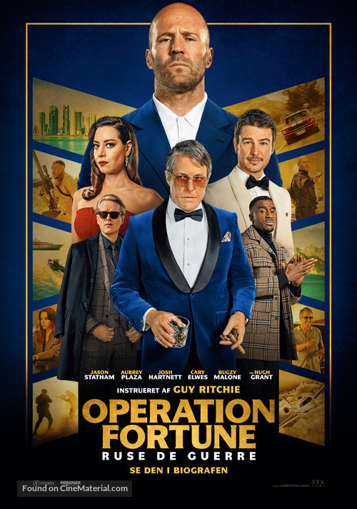 Operation Fortune: Ruse de guerre - Danish Movie Poster